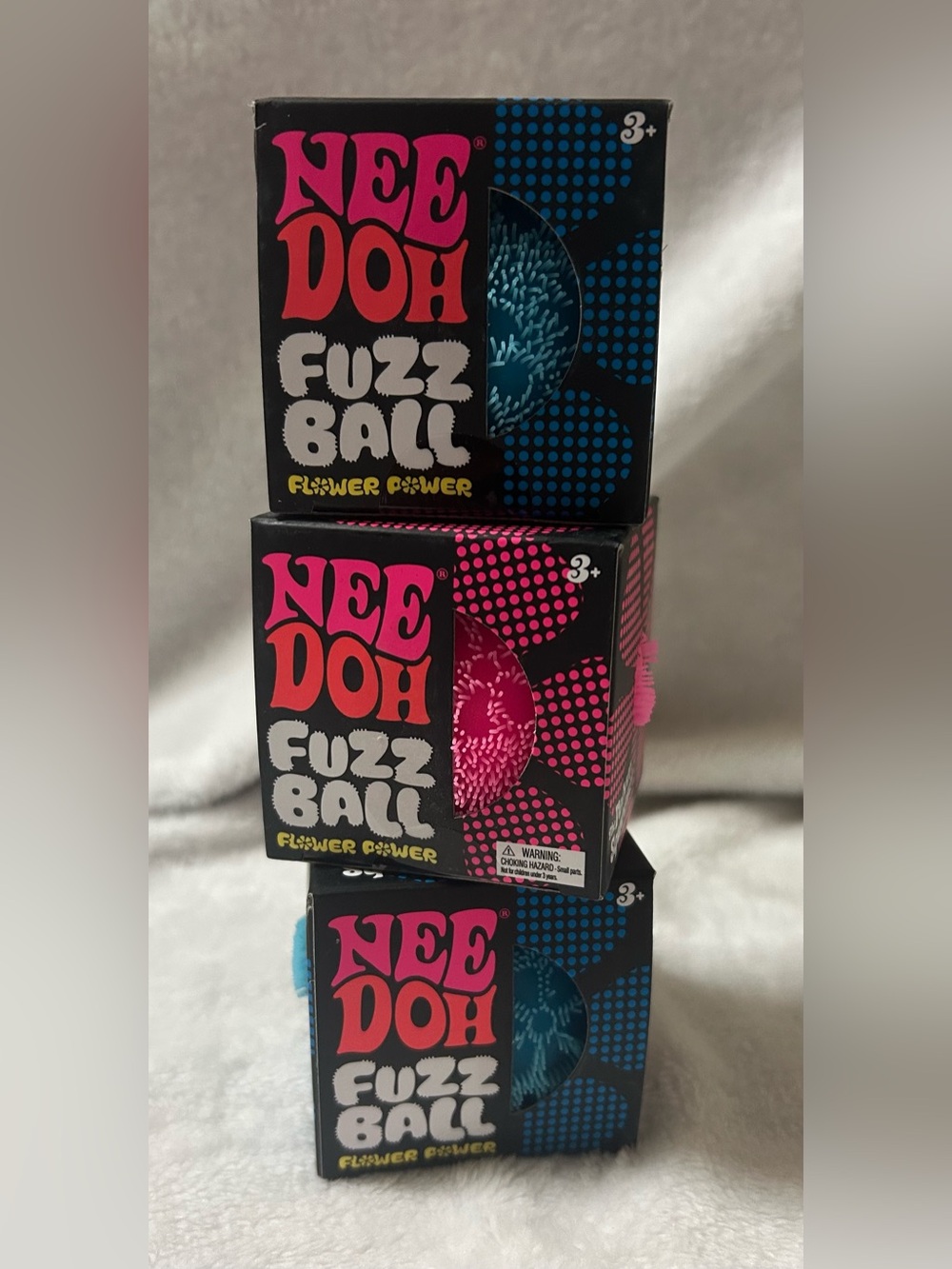 Nee Doh Fuzz Ball Flower Power